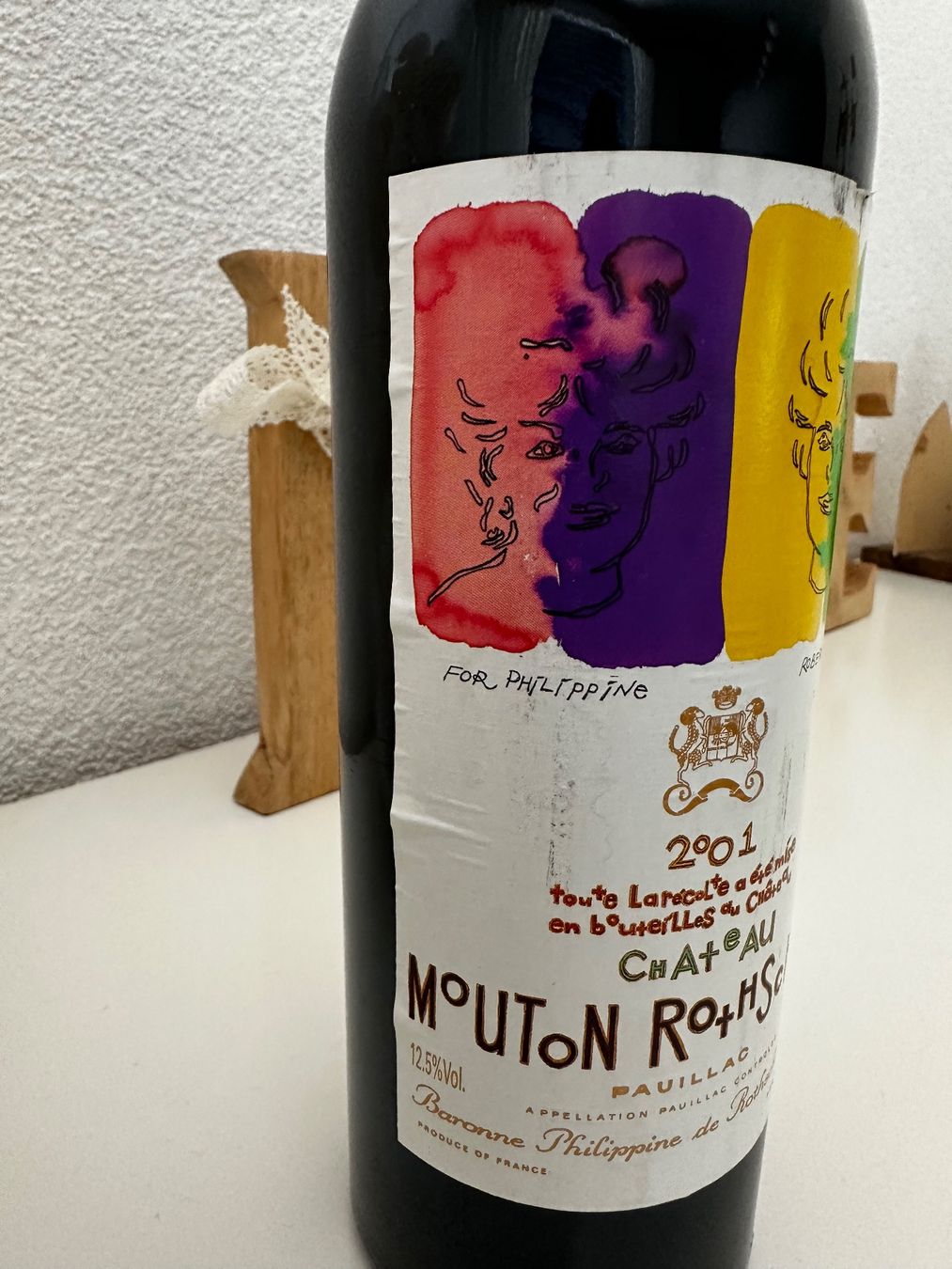 Mouton Rothschild Vins: Château Mouton Rothschild 2001 – Neuf (Voir description) à Yens par Rilou80 2