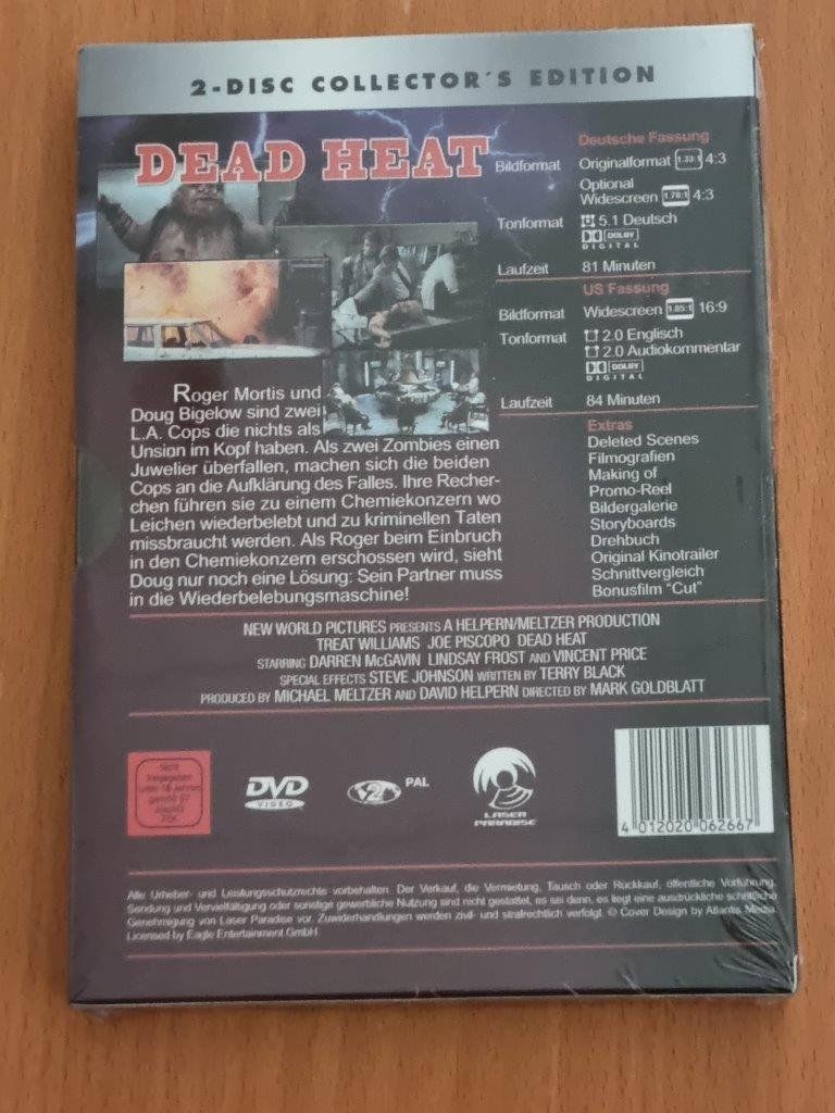 Tutti i DVDs: DVD: Dead Heat -> NEU – Nuovo e nell'imballaggio originale da Ehrendingen venduto da Thomas_2 1