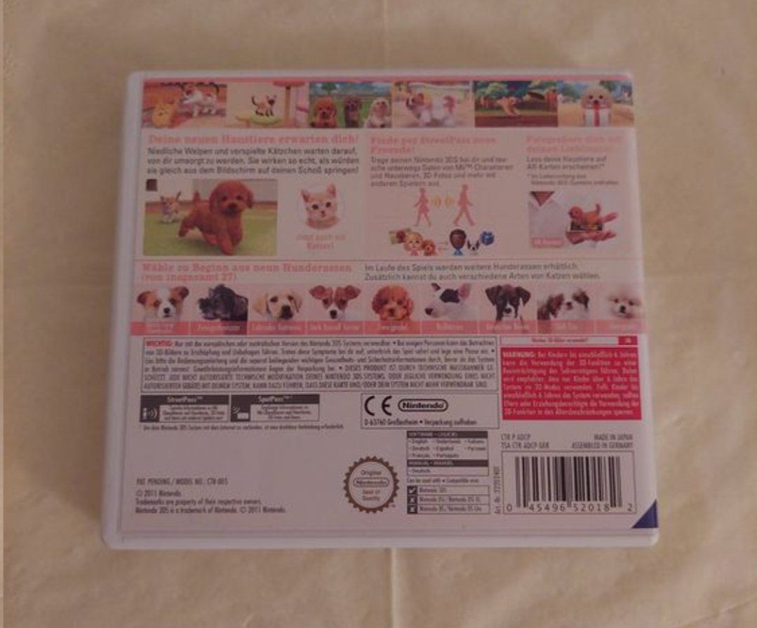 Giochi: Nintendogs + Cats Zwergpudel OVP 3DS – Usato da Köniz venduto da Gamecollect 1