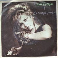 Vinyl-Single Cyndi Lauper - All Through The Night
