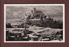 SION - Château de Valère vu de Tourbillon