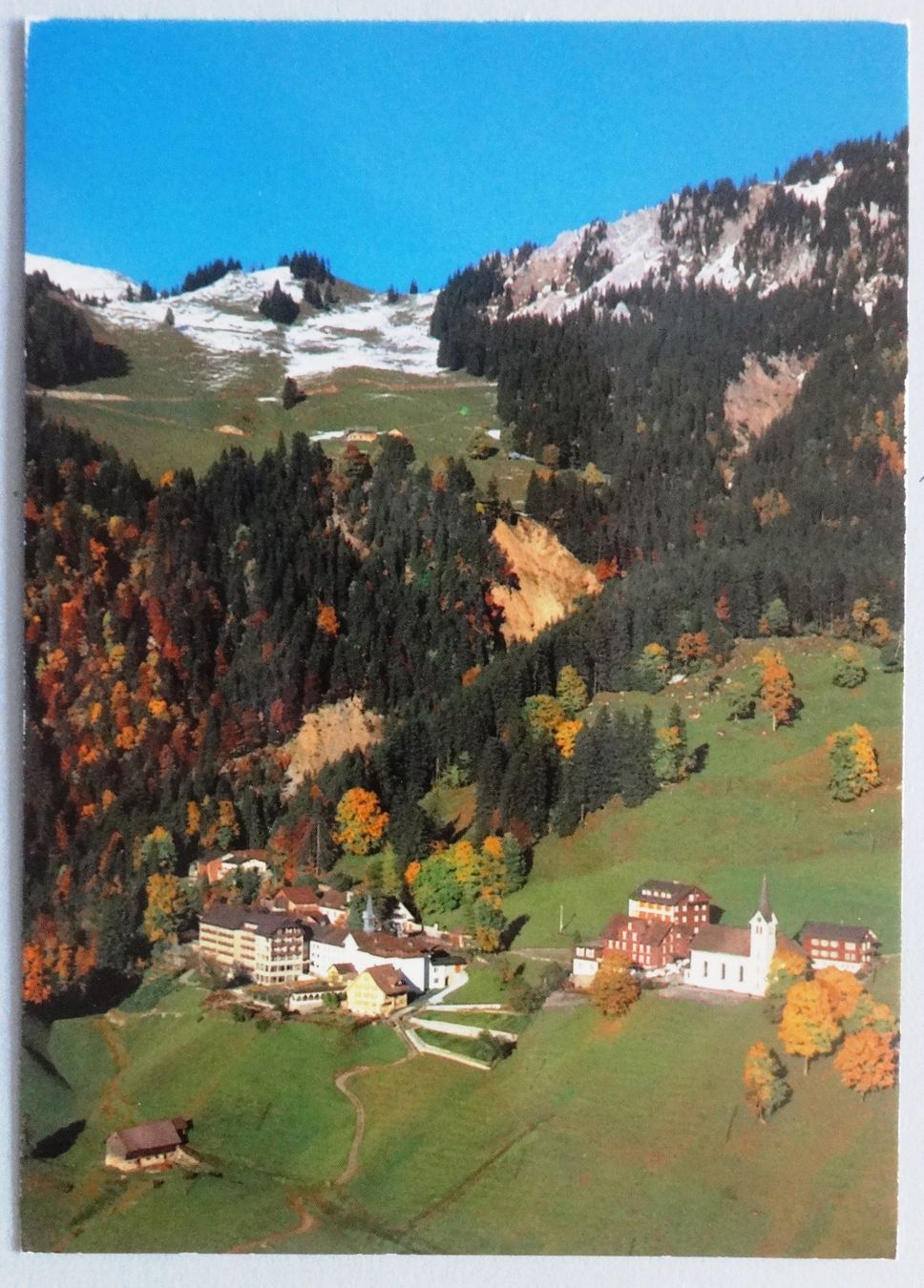 Cartoline postali: Niederrickenbach 1167 m ü.M., Bleiki – Usato da Fétigny venduto da Billy2miny