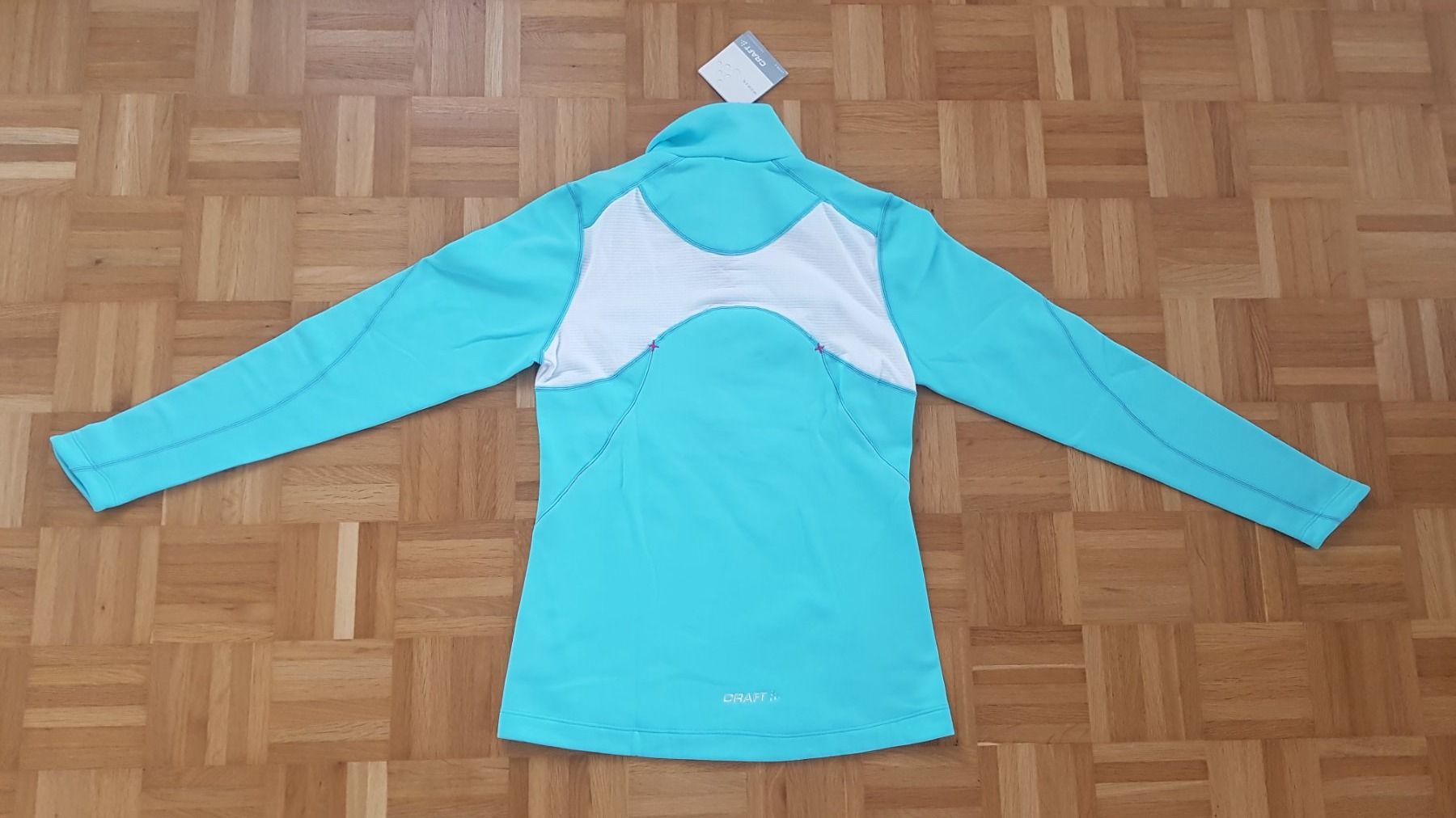 Craft Pullover & Sweatshirts: Craft Fleece Pullover mit Reisverschluss M türkis – Neu und originalverpackt aus Zürich von yro_qvz7 1