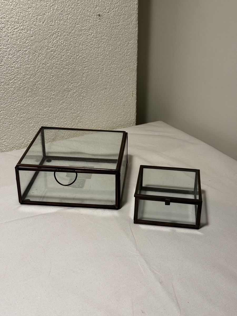 Portagioie: Schöne Glasboxen, 2x – Usato da Stüsslingen venduto da leo_nzh6 2
