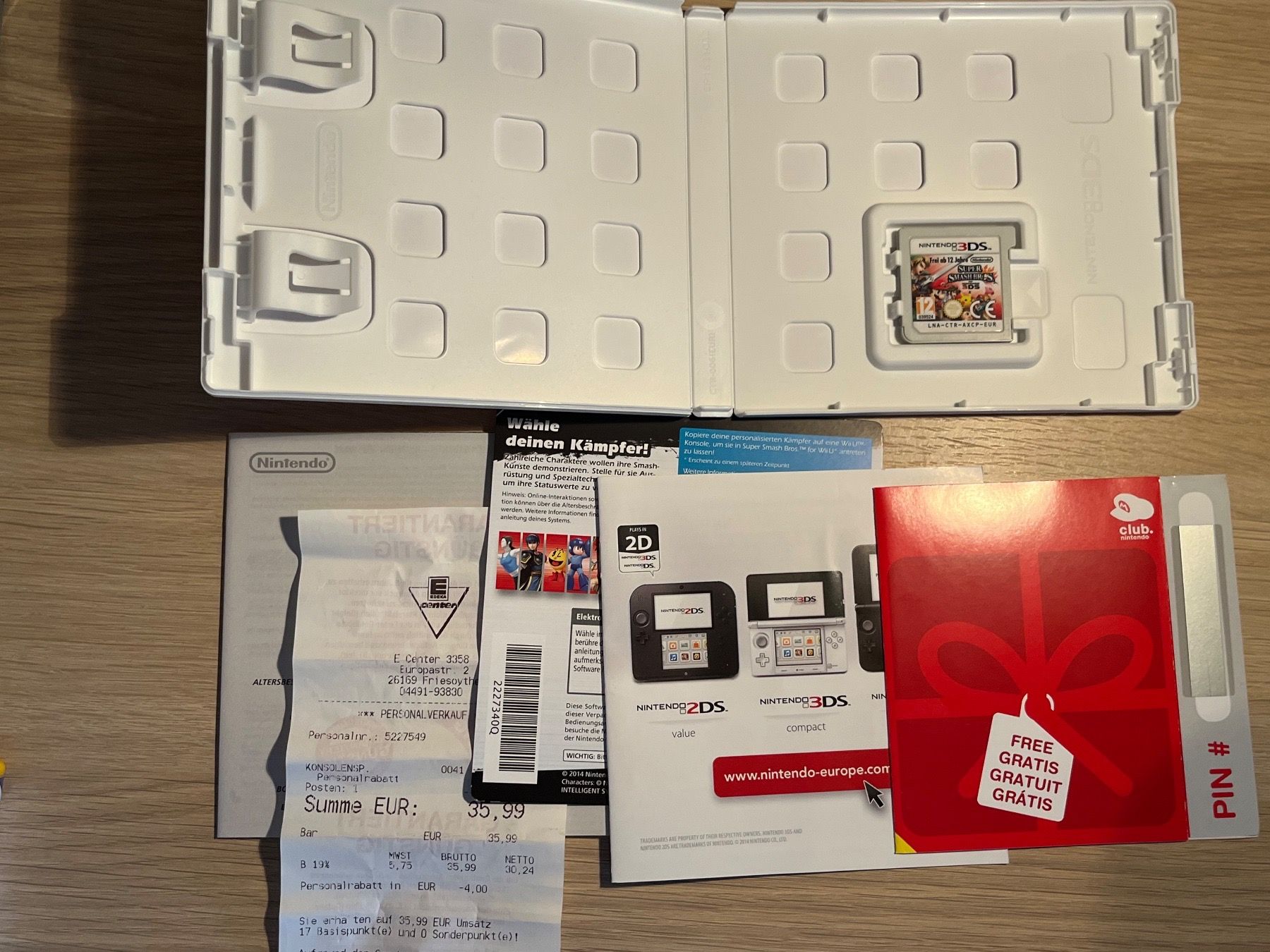 Nintendo Spiele: Super Smash Bros for Nintendo 3DS Deutsch – Gebraucht aus St. Gallen von  2