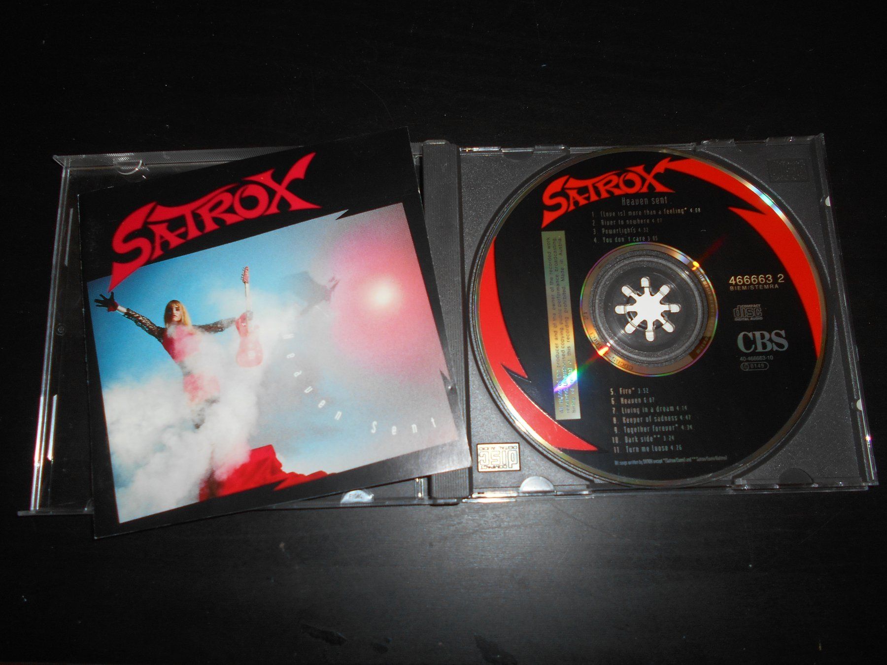CD: Satrox – Heaven Sent / 1990 – Usato da Aarberg venduto da witchhunter01