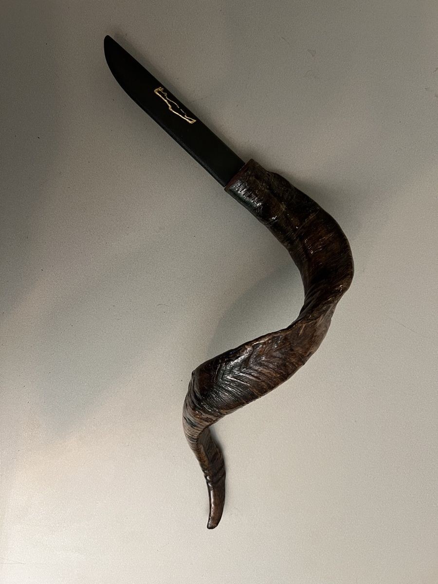 Accessori: Traditionelles Kreta-Messer mit echtem Horngriff & Scheide – Usato da Reinach BL venduto da Rushkatie