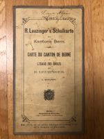 R. Leuzinger: Schulkarte des Kantons Bern