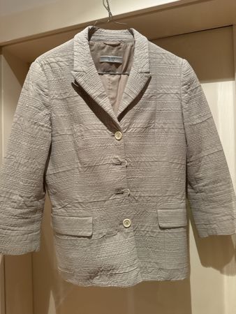 Vintage Prada beige blazer jacket, sizeM ita 44, cotton