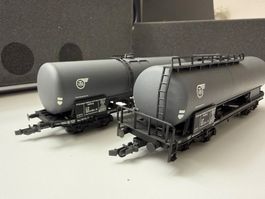 Liliput by Bachmann 2x DB Kesselwagen VTG Ep IV / DC HO