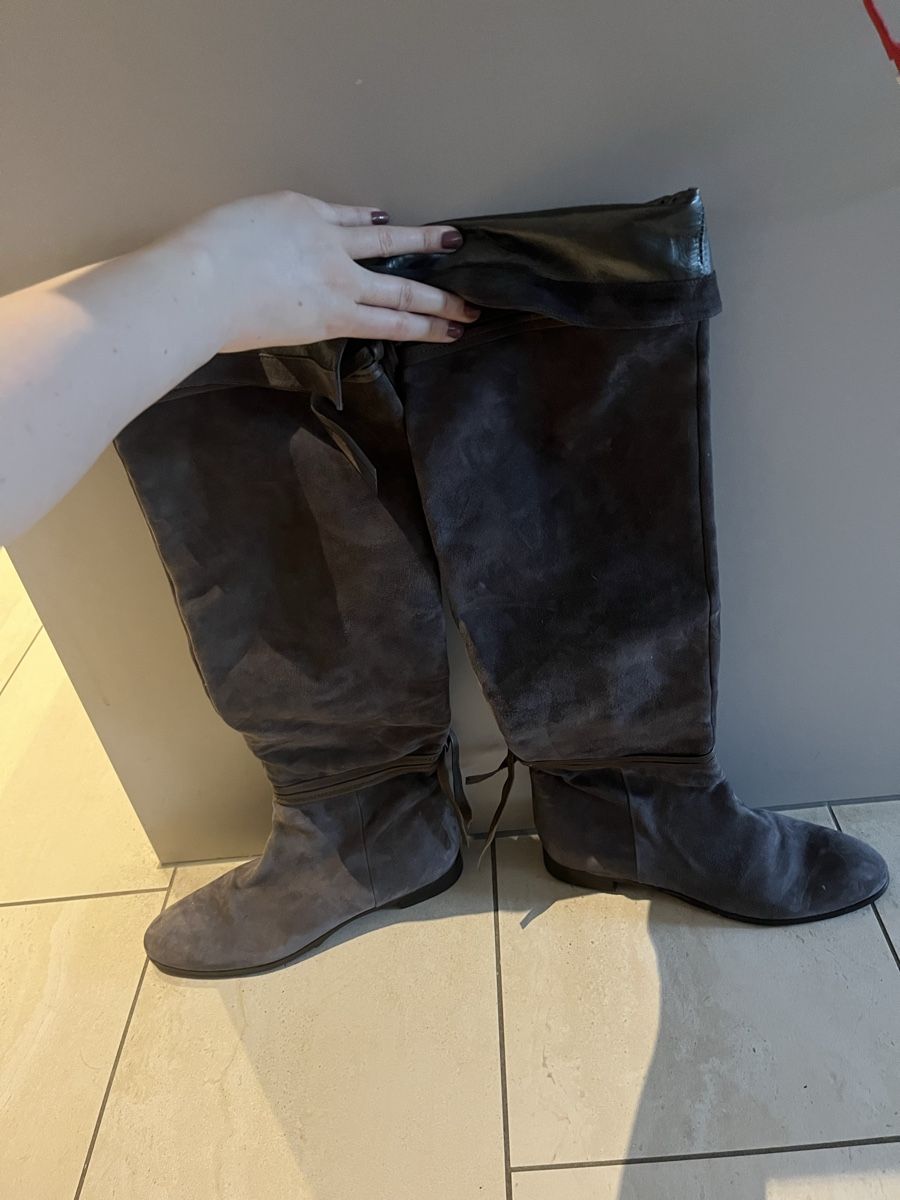 Navyboot Damenschuhe: Navyboot Wildlederstiefel, 40 – Neu (gemäss Beschreibung) aus Niederrohrdorf von liv_7gbr