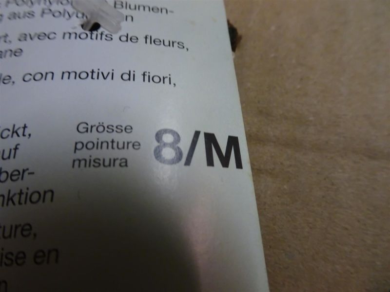 Guanti & manicotti: Neue Gartenhandschuhe 5Stk. Gr. 8/M – Nuovo e nell'imballaggio originale da Necker venduto da liq24 3