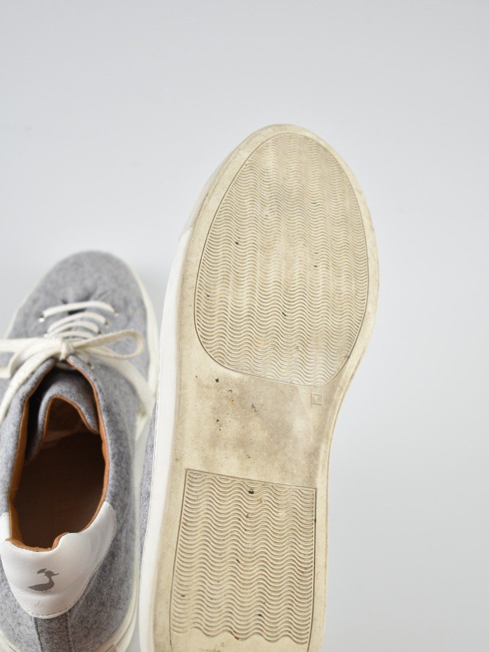 Scarpe da uomo: Monaco Ducks Sneaker Gr.45, Lodenwolle, grau – Usato da Nürensdorf venduto da 2ND_STORY 4