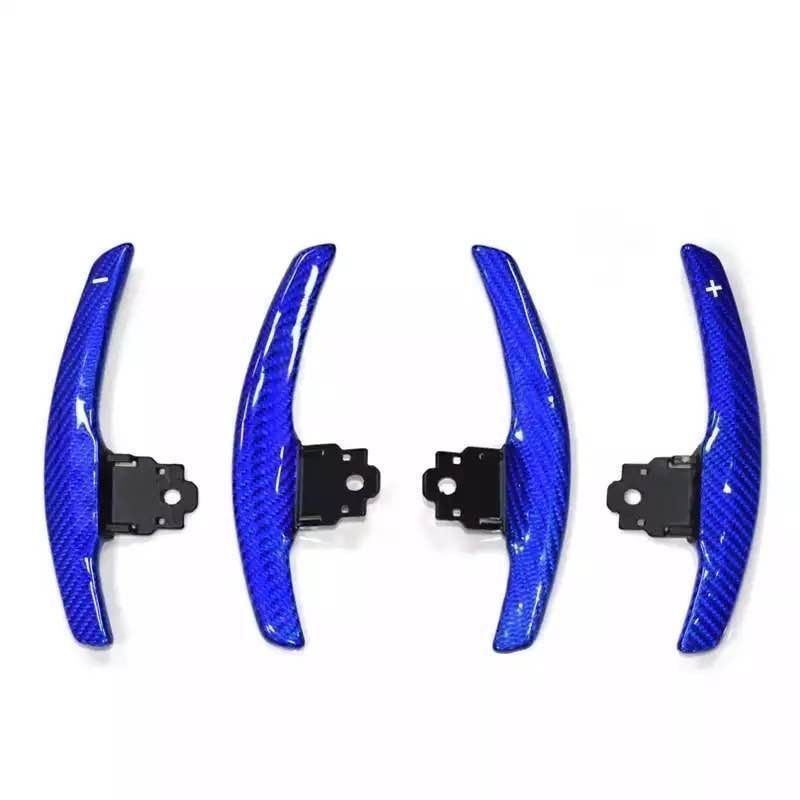 Tutti pezzi di ricambio auto: BMW Blau Carbon Schaltwippen – Nuovo e nell'imballaggio originale da Volketswil venduto da Willis-Autoteile 1