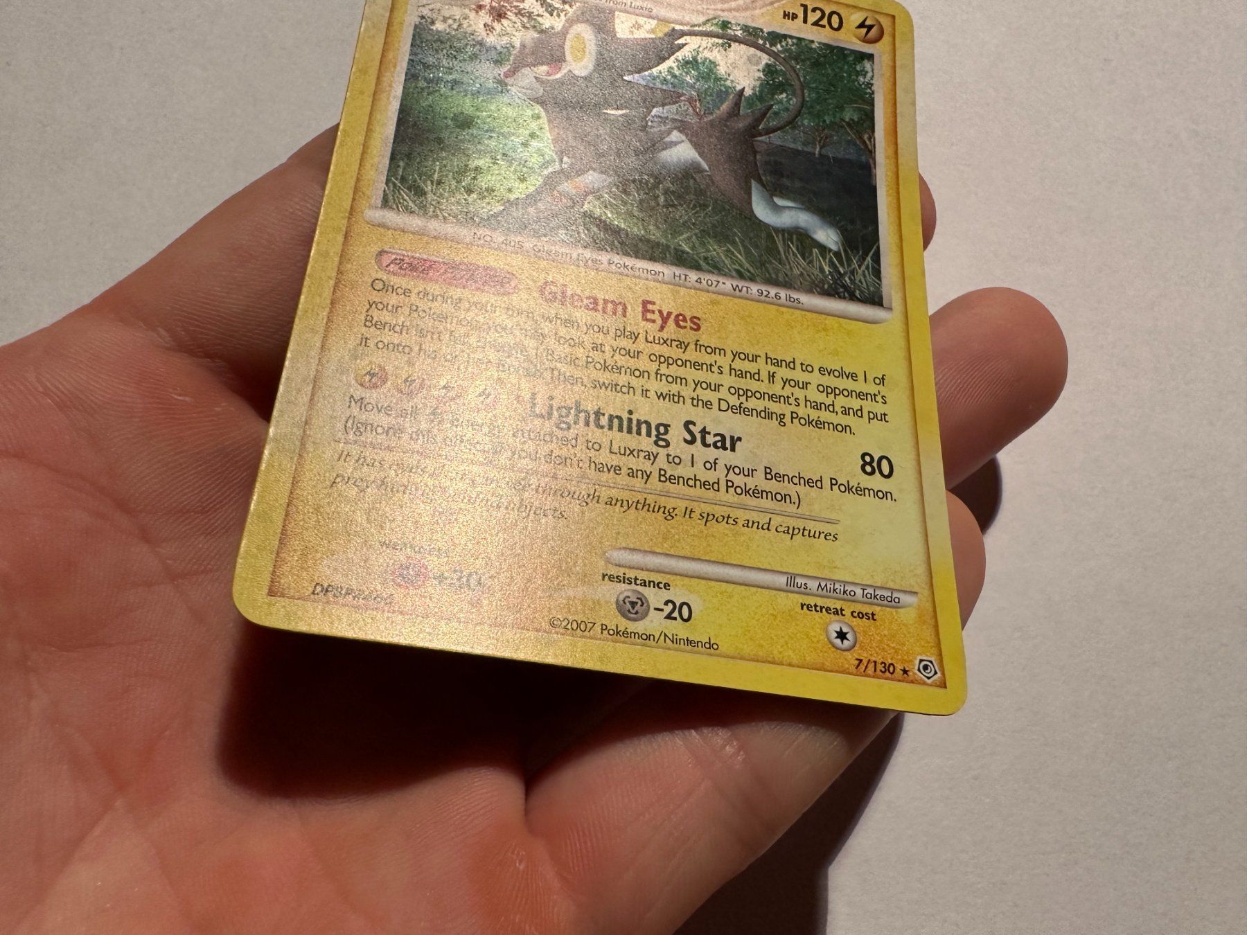 Pokémon Carte collezionabili: Luxray holo bleed Diamond & Pearl Base EN – Usato da Hagendorn venduto da Pokecollectorch 1