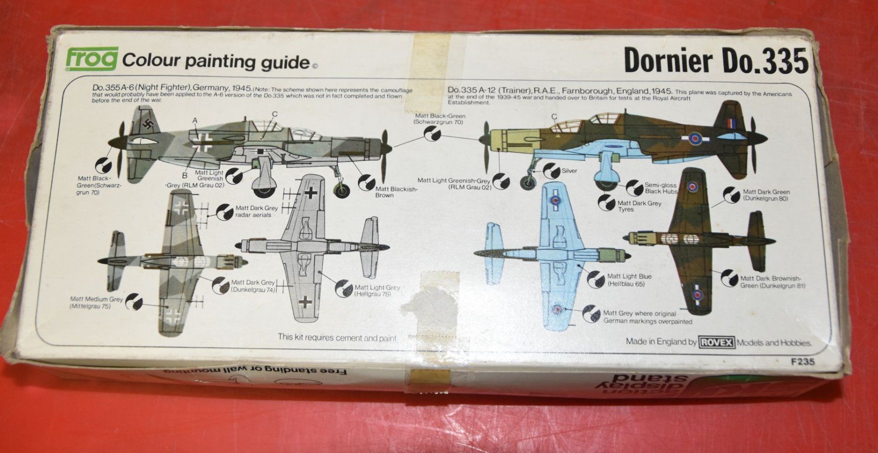 Kit di modellismo & Modellini statici: Dornier Do-335 – Nuovo (secondo la descrizione) da Liestal venduto da estreiter 2