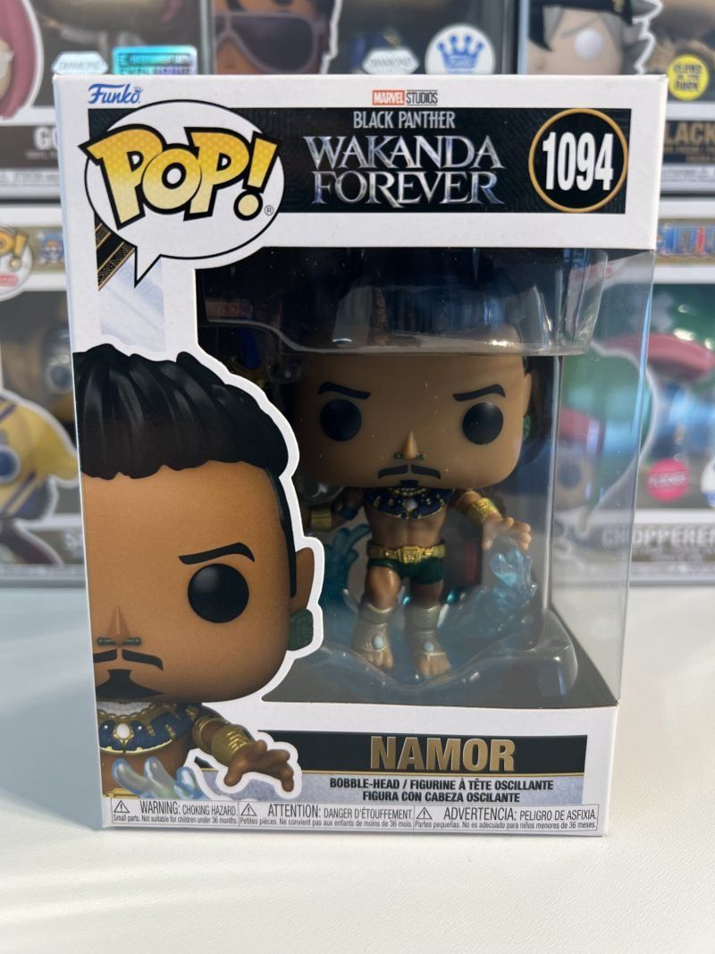 Funko Statuette: Funko POP! Marvel Wakanda Forever Namor – Nuovo e nell'imballaggio originale da Le Mouret venduto da perfectbijou