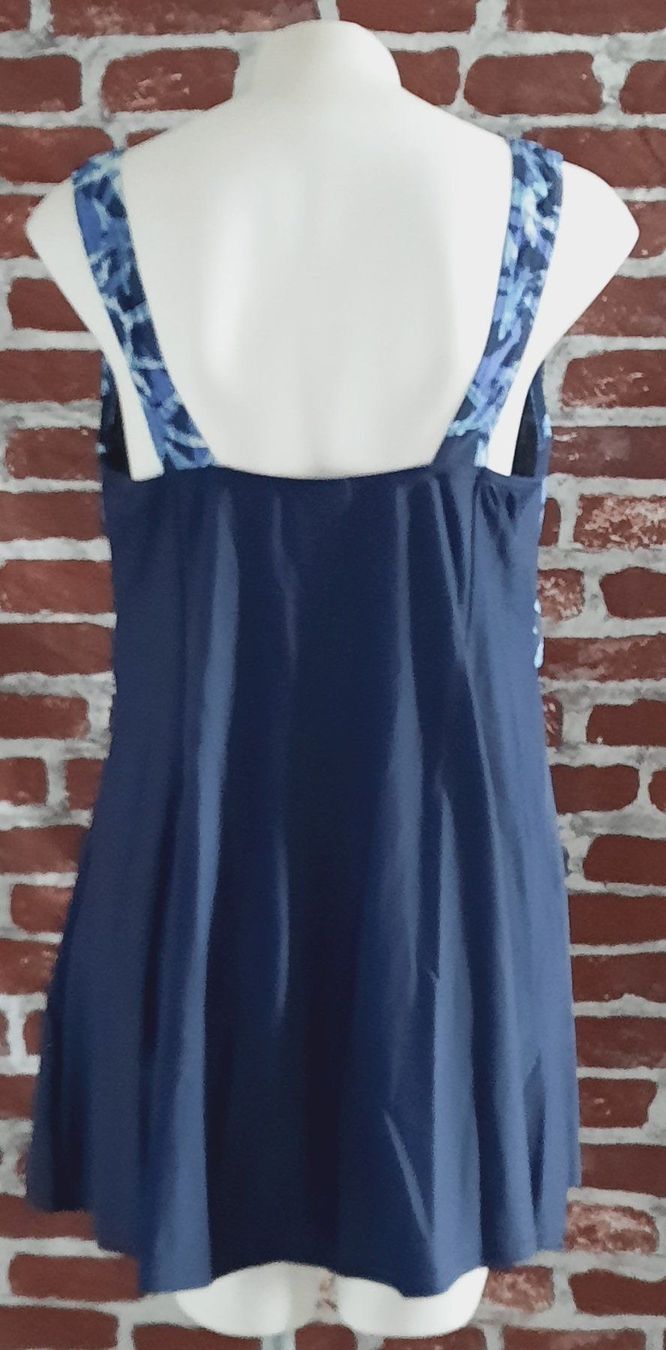 Costumi da bagno & Bikini: ULLA POPKEN Badekleid, Seesternmuster, Softcup Dunkelblau 50 – Nuovo (secondo la descrizione) da Seuzach venduto da VT-Collections2 1