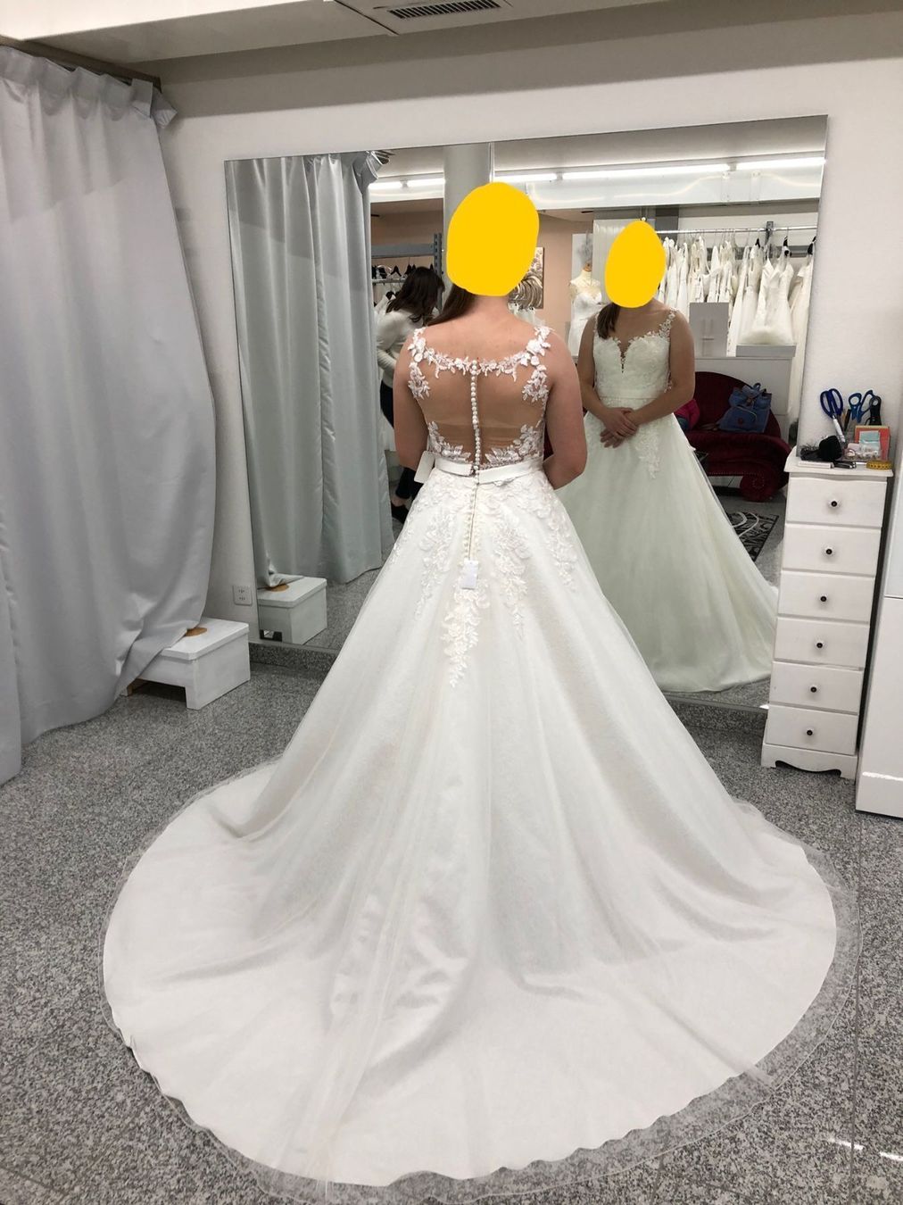 Vestiti: Wunderschönes Hochzeitskleid – Nuovo (secondo la descrizione) da Ettingen venduto da optimistic 1