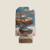 Hot Wheels Blue & Gold 2024 21 Ford Bronco 3/6 L D