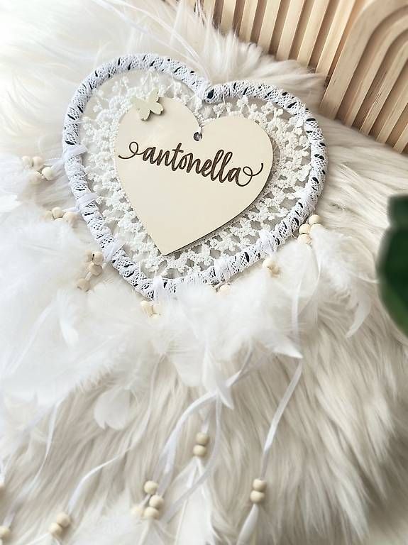Toutes les décorations: Traumfänger personalisiert HERZ – D'occasion à Glis par KubEmma.ch 3