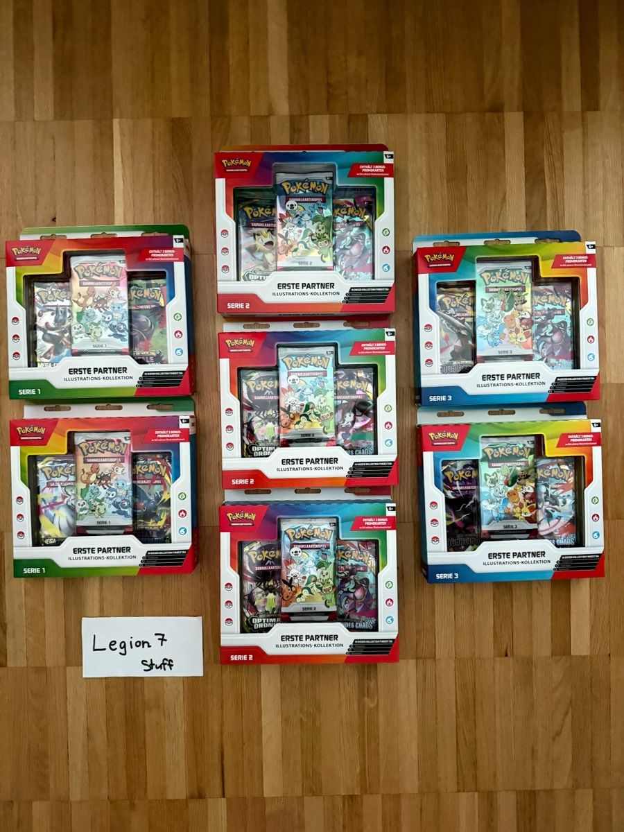 Pokémon Sammelbilder & Trading cards: Pokemon TCG First Partner Collection Bundle  – Neu und originalverpackt aus Lenzburg von 7LegionStuff