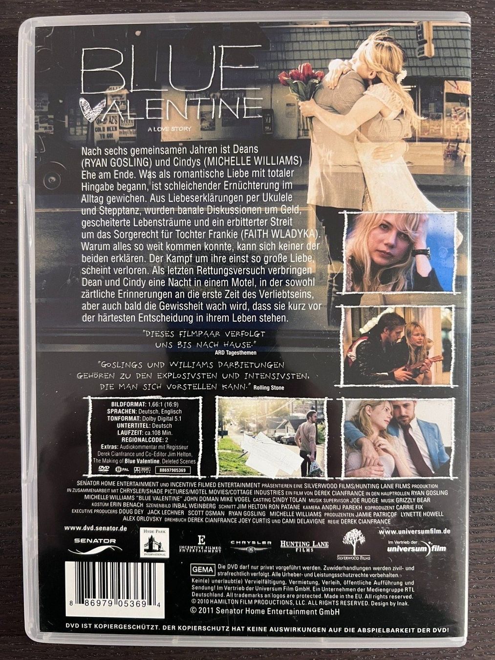 Tutti i DVDs: Blue Valentine – Usato da Zürich venduto da FilmFreunde 1