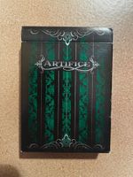 Jeu de Cartes Artifice, rare, couleur verte