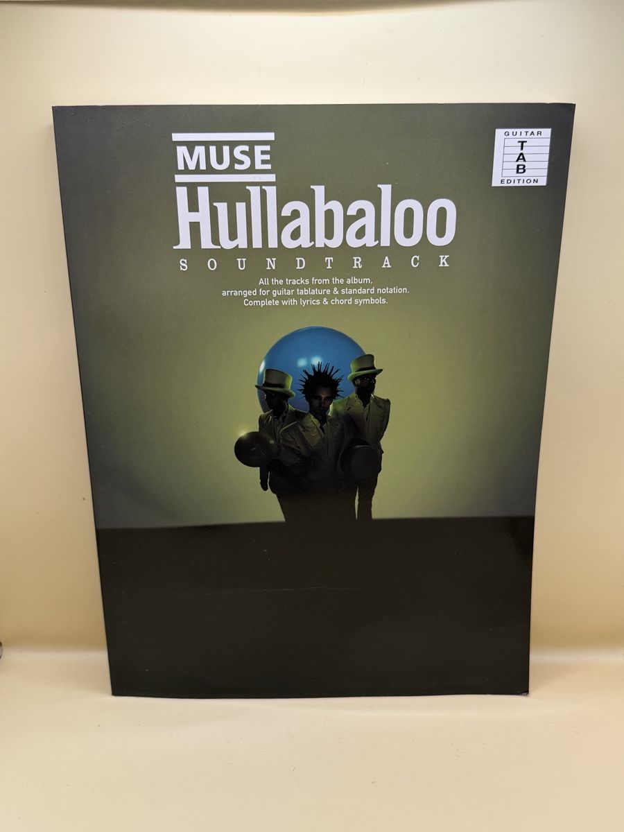 Libri: Muse Hullabaloo Guitar TAB Tablatures Partitions 2002 – Usato da Lausanne venduto da chi_rwy5