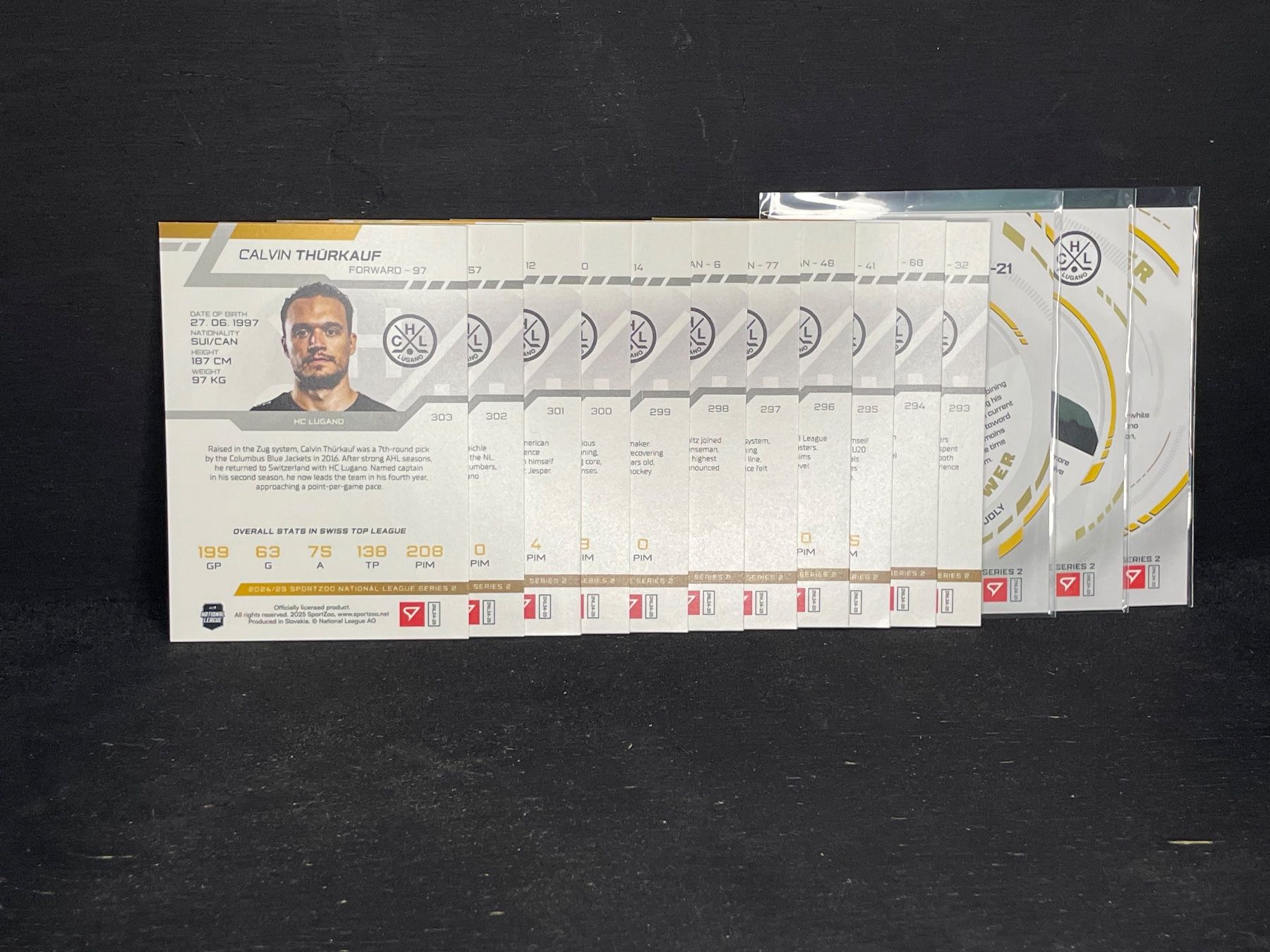 Sportzoo Sammelbilder & Trading cards: Komplettes HC Lugano Base-set Serie 2 2024/25 – Neu (gemäss Beschreibung) aus Biel/Bienne von JAN-SOLO 1