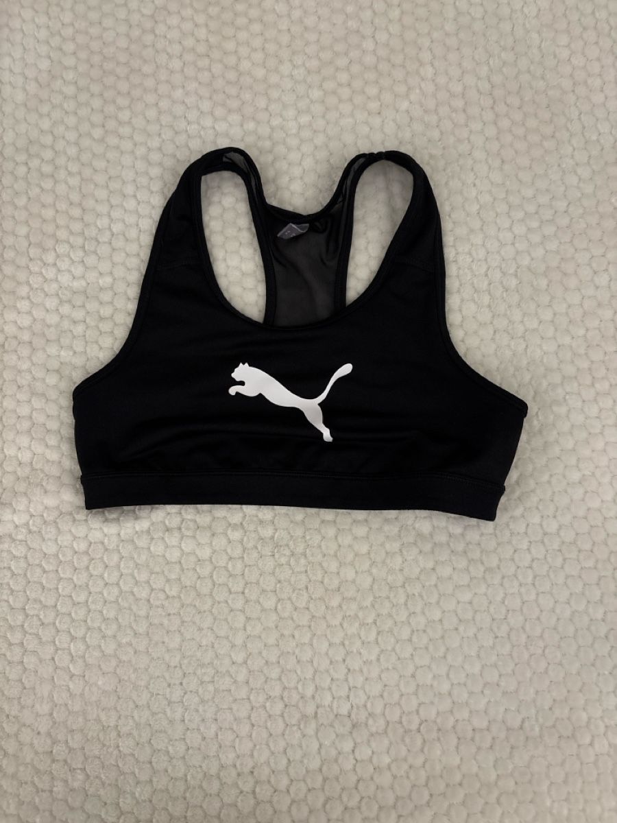 Puma Tops: Puma Sport-BH Grösse M Schwarz – Gebraucht aus  von