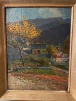 Wunderschönes Oelgemälde - Künstler??? - Tessiner-Szene!