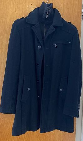 Cappotto uomo, taglia 46, nero