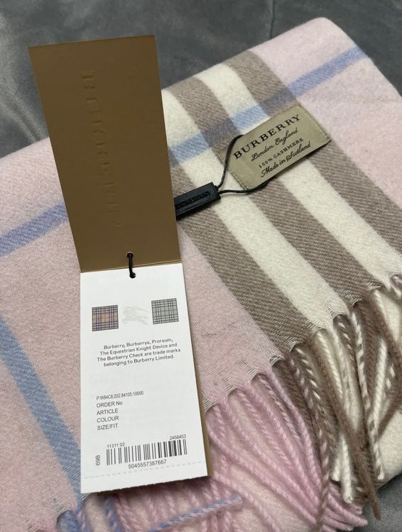 Burberry schal outlet rosa fake