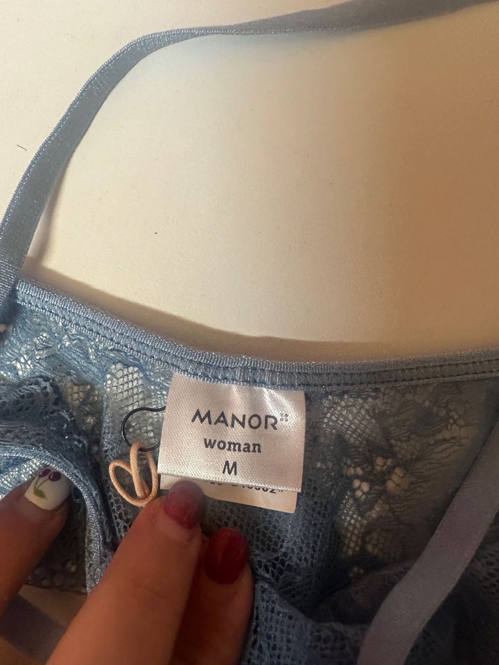 Manor Sonstige Unterwäsche: String Tanga blau (M) – Neu und originalverpackt aus Schaan von Hermine2018 1