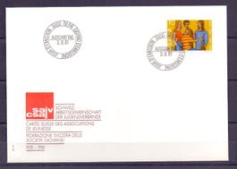 CH EINZELMARKE FDC 81