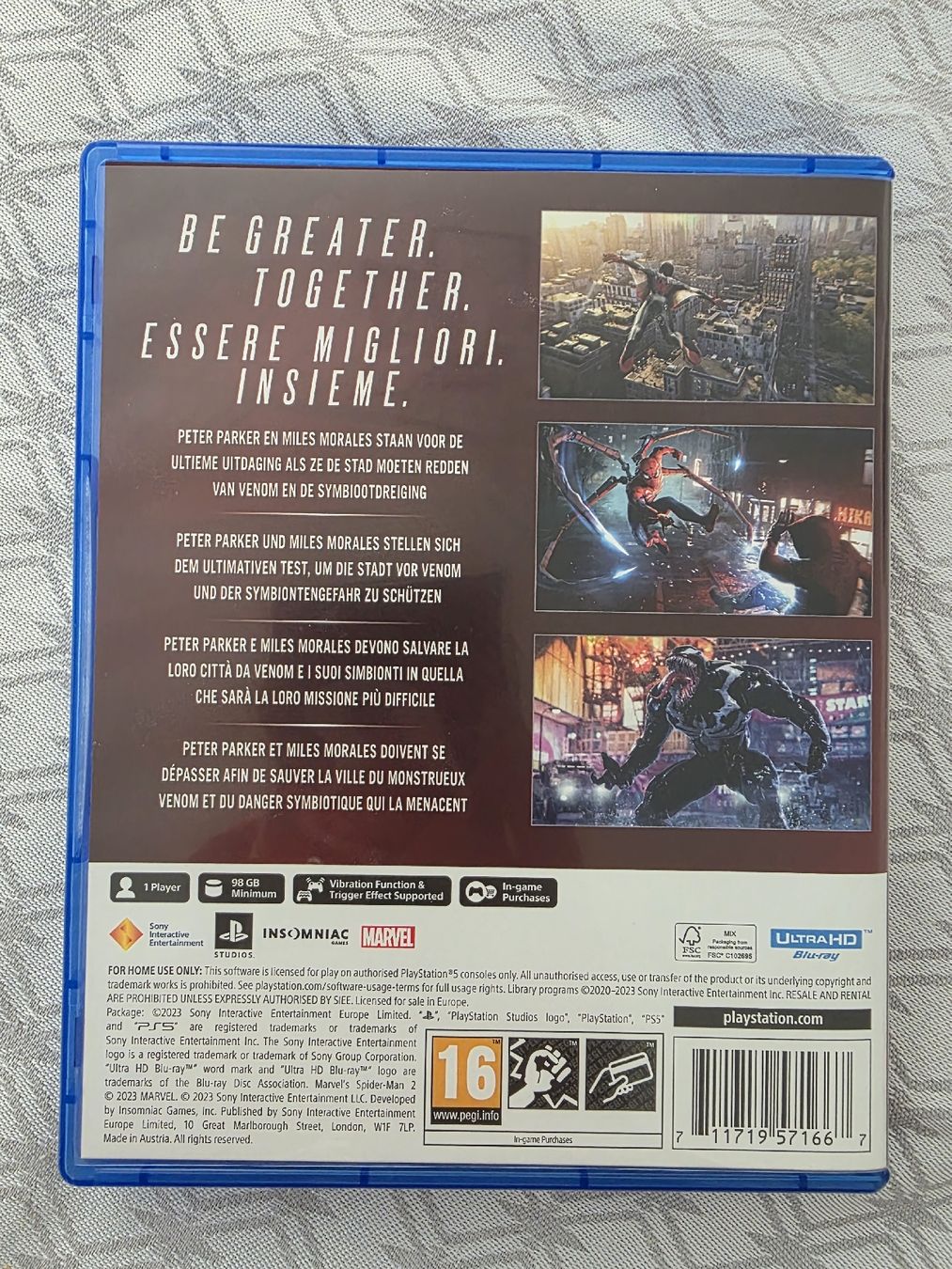 Sony Spiele: Marvel Spider-Man 2 PS5 – Gebraucht aus Wetzikon ZH von sel_tdz8 2