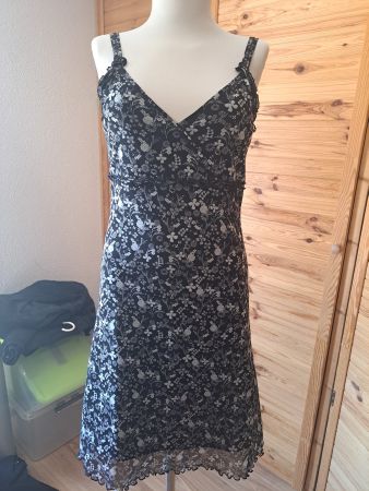 Sommerkleid S.Oliver, gr.S, schwarz/grau