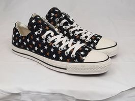 CONVERSE All Star Sneaker schwarz mit Sternen Gr. 45