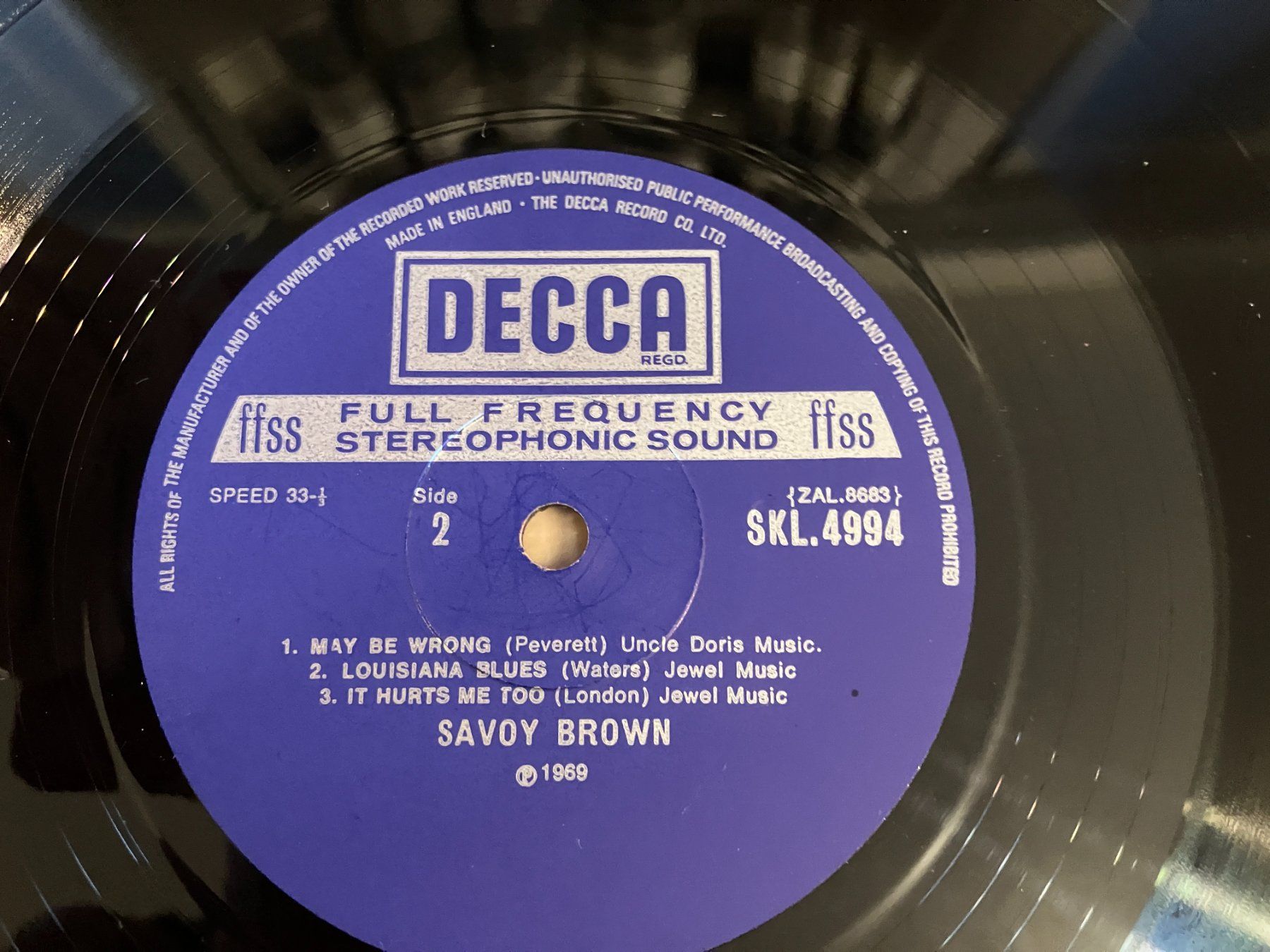 Dischi in vinile: Savoy Brown – Usato da Aarwangen venduto da Jukebox3 9