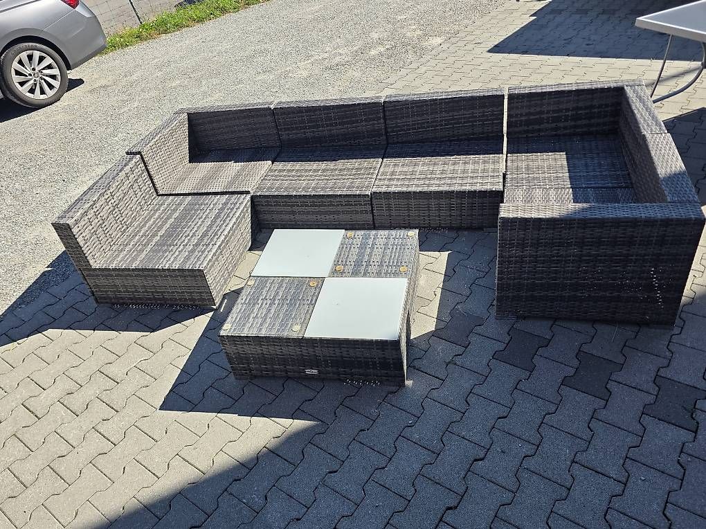 Vidaxl Sofas: Polyrattan Lounge-Set (vidaXL) – Gebraucht aus Thal von Jones9424 2
