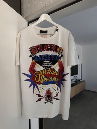 Philipp Plein T-Shirt "Fucking Special" White M