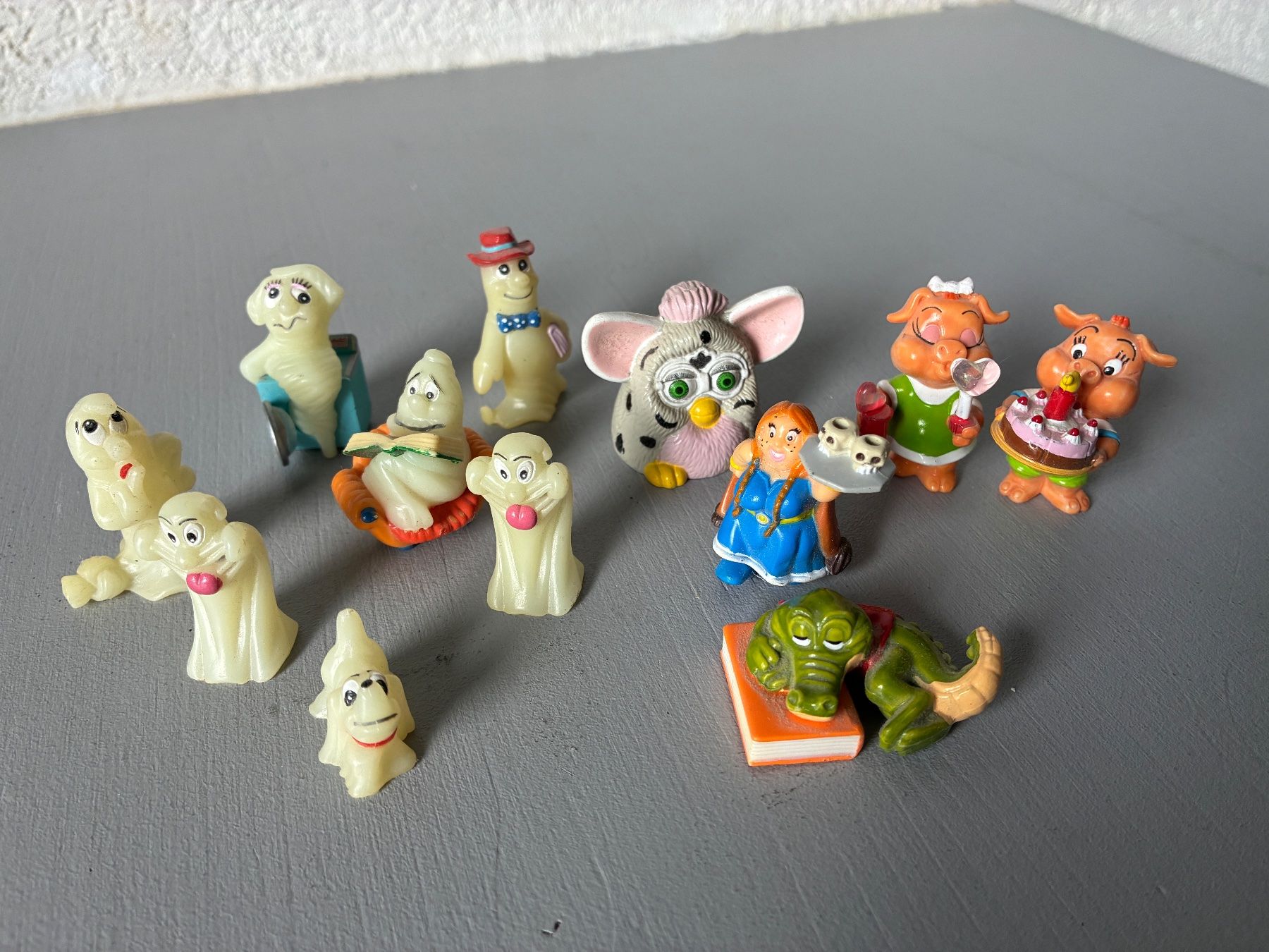 Statuette: Div. Figuren aus Ü-Eier / JouJoux-Chips etc. – Usato da Reigoldswil venduto da Frog40