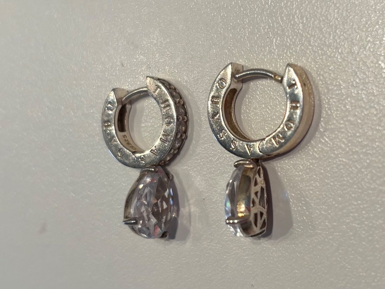 Orecchini pendenti & Orecchini a lobo: Thomas Sabo Ohrringe Silber – Usato da Zürich venduto da Ksenia_RBR 1