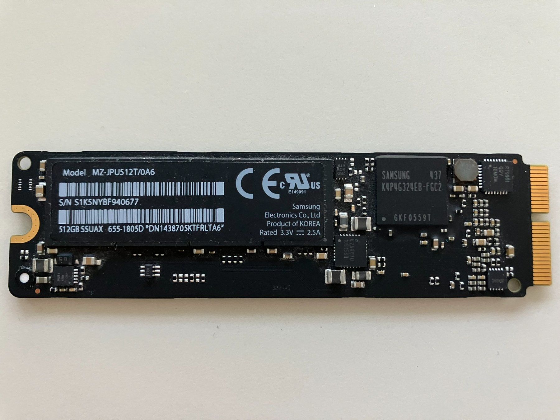 Apple Harddisks: Apple SSD 512GB geprüft – Gebraucht aus Meisterschwanden von Discus0