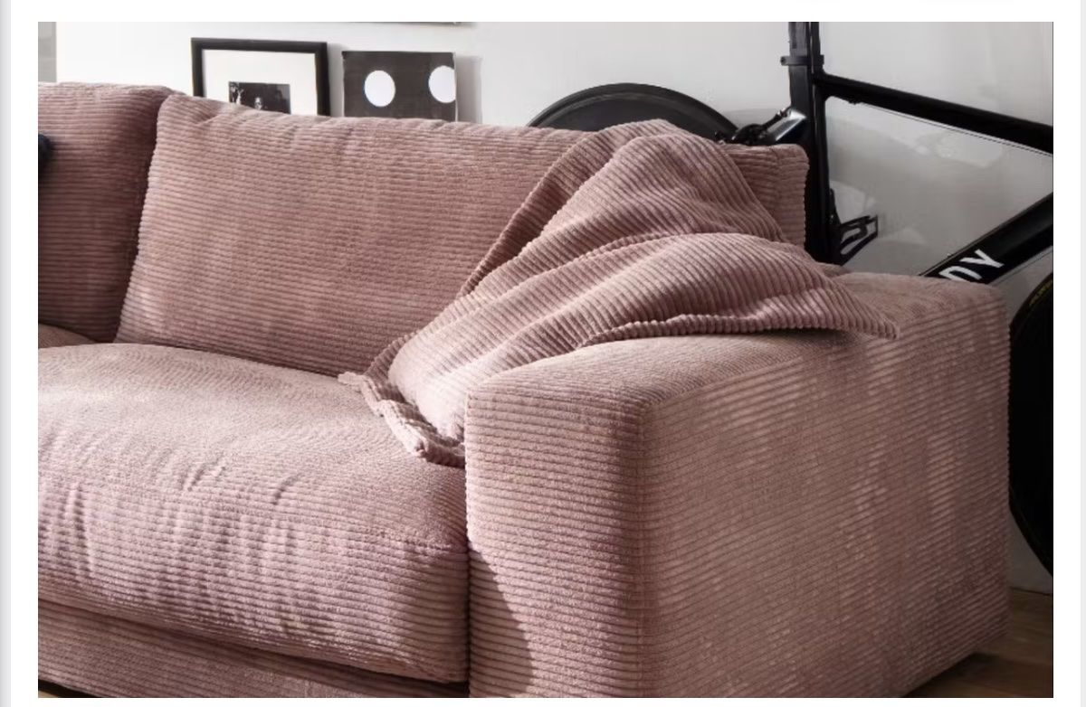 Sofas: KAWOLA Sofa Madeline rosa – Gebraucht aus Biel/Bienne von do__q8td 3