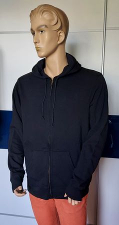 Neues Herren Kapuzenjäckli schwarz Gr. XL