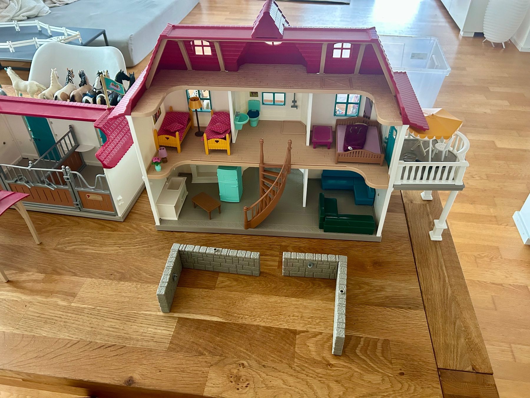 Schleich Giocattoli: Grosse Schlech Pferde Sammlung – Usato da Wohlen AG venduto da P10 3
