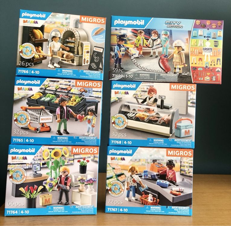 Playmobil City Action 71400 My Figures Héros du quotidien pas cher Playmobil City Action 71400 My Figures Héros du quotidien pas cher