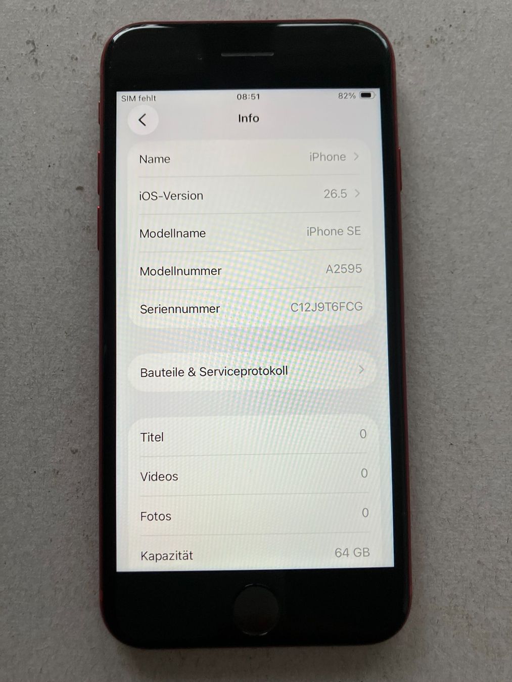 Apple Telefoni cellulari / Smartphones: iPhone SE 2022 3.Generation / 64GB / Model A2595 – Usato da Meisterschwanden venduto da Discus0 1